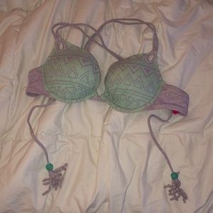 Victoria’s Secret crisscross boho bikini top